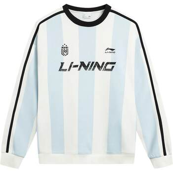 Li ning ພັດລົມແບບຄູ່ຜົວເມຍ hooded sweatshirt ຄໍມົນ