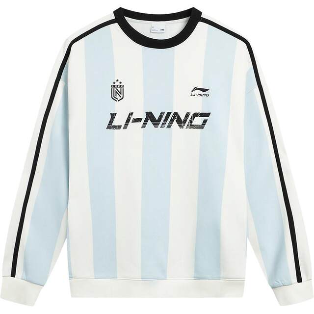Li Ning ພັດລົມແບບຄູ່ຜົວເມຍ hooded sweatshirt ຄໍມົນ