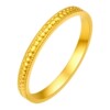Saturday Fortune Gold 5G Priced Pure Gold Ring Explosive Beads Ring Women's Ring Holiday Gift