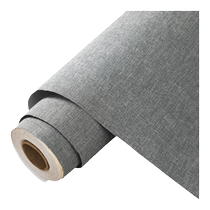 (Linen) wall covering waterproof moisture-proof and mildew-proof wallpaper self-adhesive high-end bedroom background wall decorative wall waterproof sticker