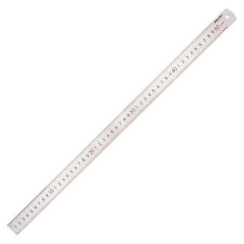 Deli steel ruler thickened stainless steel drawing ruler