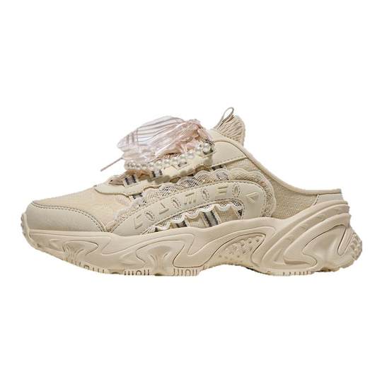 Camel Star Ring Sports Shoes Women's 2025 New Shoes Women's Shoes Casual Lightweight Increased Dad Shoes Versatile Half Slippers