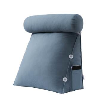 Zhimengren bed dormitory waist support square bedside cushion