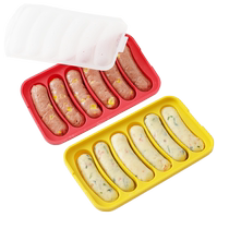 (Self-operated) Lekui mold sausage mold steamed cake silicone meat sausage ham sausage steamed sausage homemade Spanish set