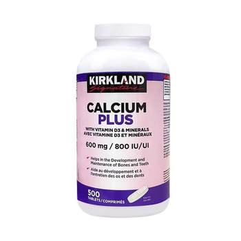 Kirkland calcium tablets bone health
