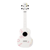TOM Ouyang Nana co-branded carbon fiber ukulele 23-inch beginner small guitar girls model 1042U