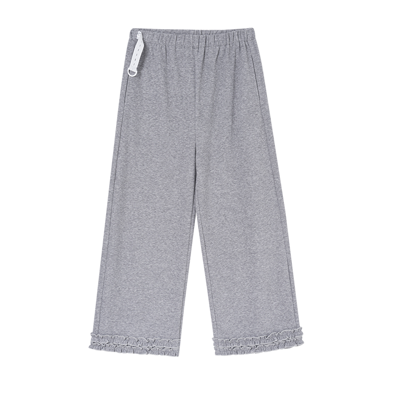 MASANON maternity velvet thickened wide-leg pants winter wear