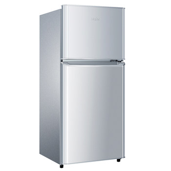 Haier 88/123 liter refrigerator small double door refrigerator fixed frequency small refrigerator refrigerated freezer 88ghtmz0wv