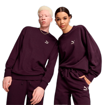 PUMA Puma sweatshirt mens round neck long-sleeved sportswear loose jacket pullover 626109-44