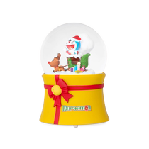Zaner jarll Doraemon Christmas crystal ball music box light music box girls children birthday gift