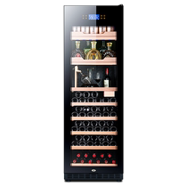 Vis Gotton Red Wine Cabinet Thermostatic Wine Cabinet Air-cooled Living-room Home Standing Wine Foreign Wine Tea Refrigerated Cabinet