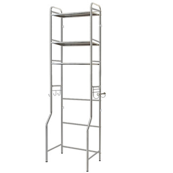 Bathroom bathroom storage rack stainless steel toilet rack