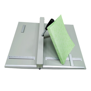 Small manual creasing machine binding cover folding machine