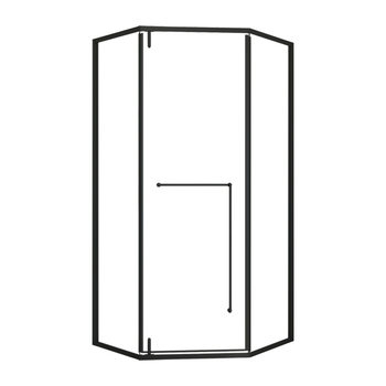 Shenlia shower room custom bathroom semi-partition glass door dry and wet separation diamond type overall simple bathroom