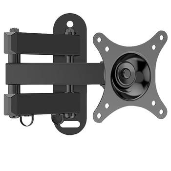 Monitor bracket wall-mounted computer screen display tv universal rack telescopic rotating cantilever wall rack