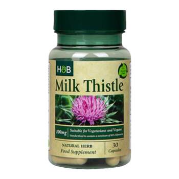30 ແຄບຊູນ/ຕຸກ milk thistle herborist hb