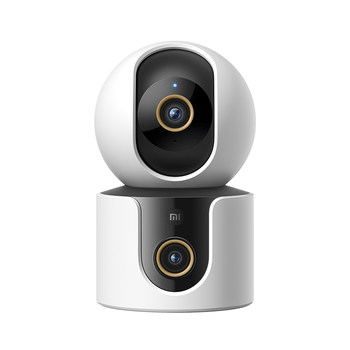 Xiaomi smart camera c500 dual camera version 360 degree camera no blind angle monitoring home indoor dual lens hd night vision mobile phone wireless remote camera head ptz panoramic monitor
