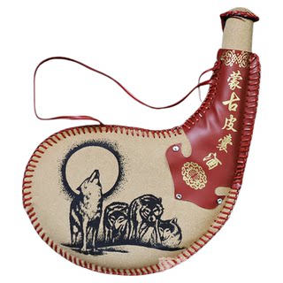 Skin wine pot mongolian characteristic empty pot