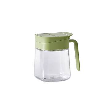 Ink-color high-value glass seasoning jar kitchen household