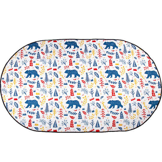 Outdoor machine washable exclusive moisture-proof mat for 3 people 5-8 people