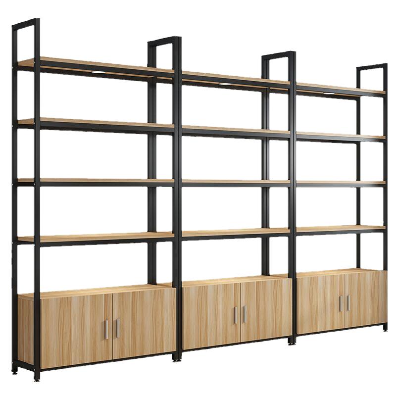 Multi-layer floor-standing combination file cabinet display rack