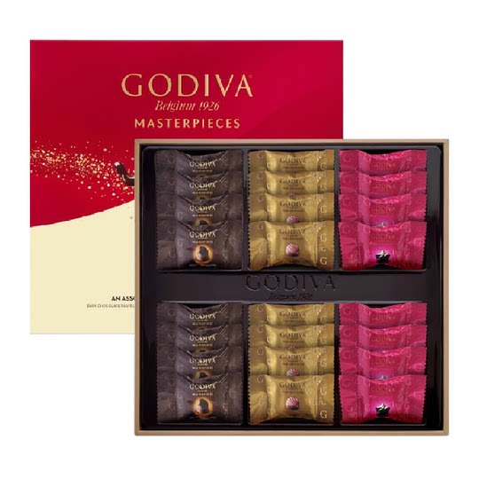 GODIVA/歌帝梵经典巧克力精美高端礼盒生日送女友圣诞节新年礼物