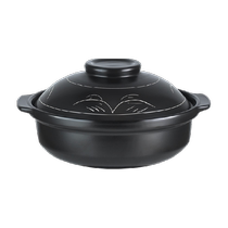 Clay cobbler Saucepan Rice Casserole Domestic Stone Pan Mix Rice Gas Special Ceramic Saucepan Saucepan Saucepan Saucepan with small dry burning