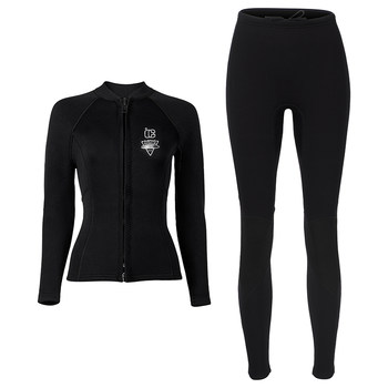 New 3mm men's split diving suit for women long sleeves to prevent cold