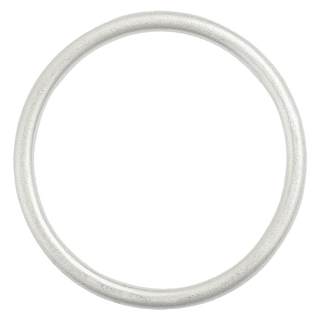 Solid classic frosted 9999 sterling silver bracelet niche