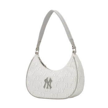 Mlb old flower bag shoulder bag armpit bag retro casual bag men's bag women's bag shoulder bag commuter bag 3abqs014n