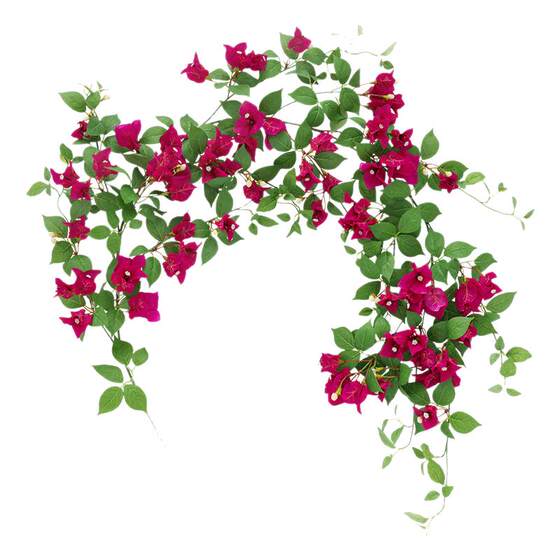 Upgraded simulated bougainvillea rattan home decoration