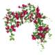 Upgraded simulated bougainvillea rattan home decoration