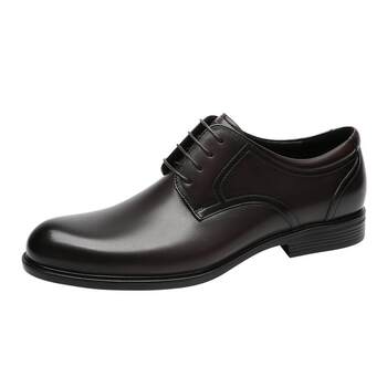 Goldlion business formal leather shoes are lightweight and wear-resistant