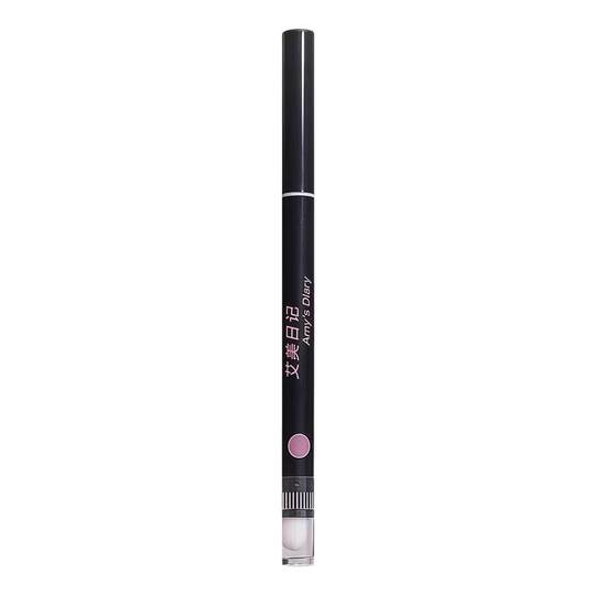 Double-head lip liner with lip brush to enhance lip waterproof and lasting
