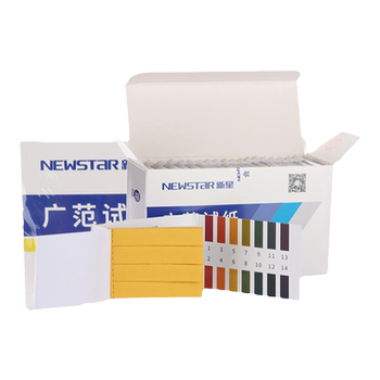 Nova ph test paper tests water quality and soil ph