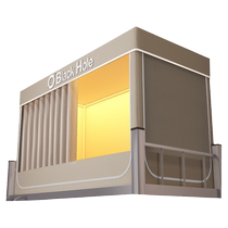 Fully enclosed strong blackout bed curtain integrated mosquito net college dormitory upper and lower bunk bed special dormitory high school curtain