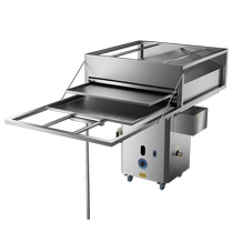 Chigo rice roll machine commercial stall Guangdong rice roll special machine pure electric steam rice machine gas steam oven steam box