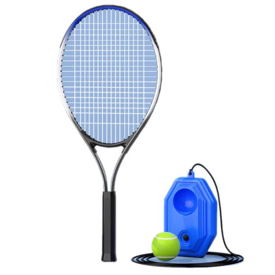 Tennis rebound training device tennis racket single playback ball back ball playback individual self -play cable tennis outdoor sports