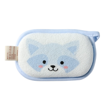 Children bath sponge baby without pain bath and bath baby bath towel special rub towel children rub back artificial