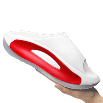 Slippers for men 2024 new summer outer wear sports sandals non-slip wear-resistant thick soles with a shit-stepping feeling large size sandals trendy