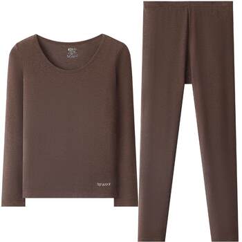 Marshmallow autumn clothes and trousers hodo/red beans