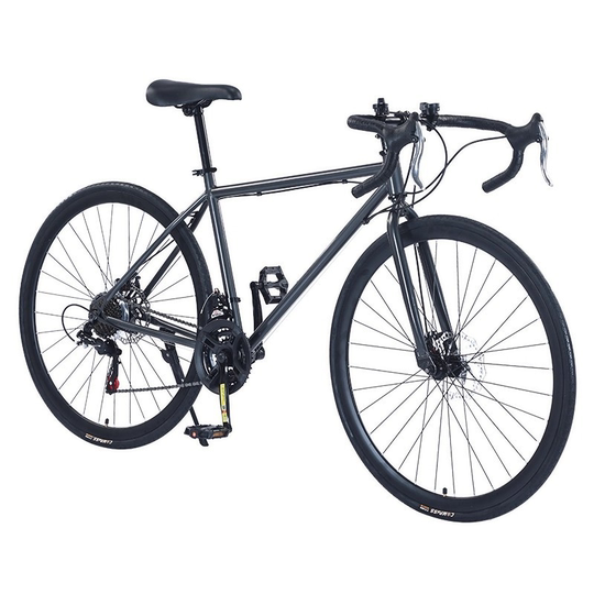 变速死飞自行车公路超轻赛车实心胎活飞碟刹弯把学生成人男女单车