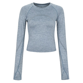 Annerun breathable quick-drying clothing women's slim-fitting and skin-friendly sports long-sleeved t-shirt running wear high elastic fitness yoga clothing