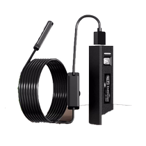 Entretien de voiture Endoscopique appareil photo HD sans fil HD extérieur industriel externe sonde rotatif étanche 824