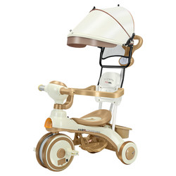 Children's tricycles 1-3-6 years old bicycle infants and young children carts lighting music baby hand carts of children toys