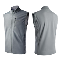Outdoor mens autumn winter sports vest 100% Beautiful Nowool composite waistcoat Merlinu windproof soft shell running