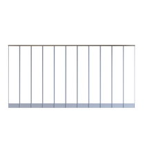 Rideau de porte de climatisation domestique et commercial aimant isolant magnétique haut de gamme rideau de séparation de pare-brise transparent en plastique PVC auto-absorbant