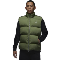 (自营)NIKE耐克男款冬季棉服立领保暖马甲休闲棉背心FB7308-340