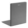 Deli metal book stand reading shelf book clip desk book shelf desktop fixed book storage storage shelf divider book desk storage student use metal book baffle rack to place book clip