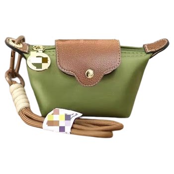 New super mini nylon dumpling bag coin wallet ornament card bag key headphone lipstick storage bag cute women's bag